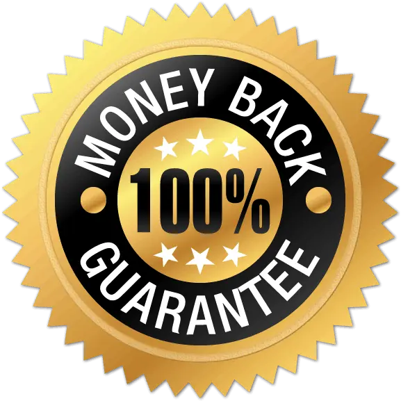 100% Money Back Guarantee